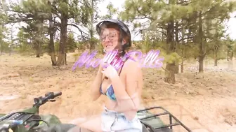 Molly Pills _Epic off Road Adventure Sex   Making him Cum twice POV