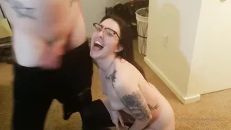 svnflowerqueen I posted a video a couple days ago where I got my throat fucked