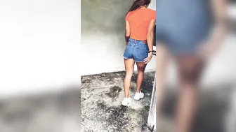 mollysweet 10.03.2020 Backstage from new coming soon video in abandoned house