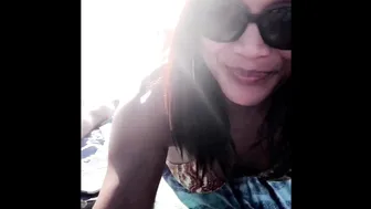 tsyasmin 05.02.2018 an amazing day at the beach on this super bowl day. the ne