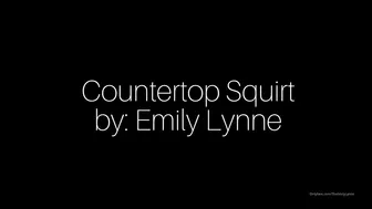 theemilylynne Countertop Squirt 7 minutes 27 seconds I climb up on my cold co 5.84.3968