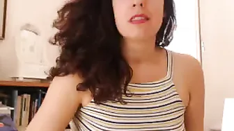 evabelle  Webcam show with butter