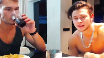 lovleycouplexxx graceful devil cute consoles herself