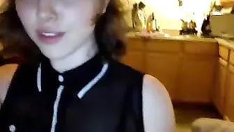 cosmos_cutie  fingering her wet panties