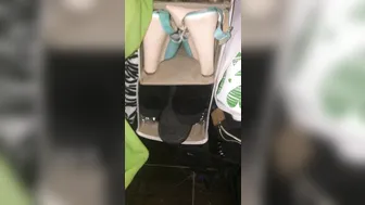 Eve Batelle mad passion gently caresses her pussy