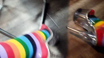 Eve Batelle writes pen on boobs and ass