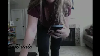 Eve Batelle busty confused girl fucks cunt