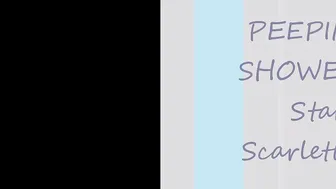 Scarlett Monroe skinny nipple pulls pussy with fingers