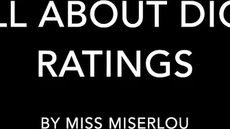 MissMiserlou All_about_my_dick_rating_services!_Free ManyVids