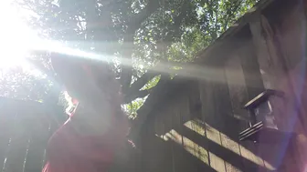 Nadia Layne Yoga Outdoor Upskirt and Pussy Spread ManyVids