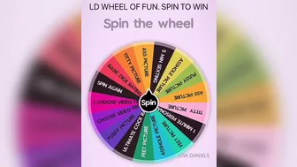 lisadaniels3 03 12 2019 15483450 NEW NEW LD WHEEL OF FUN. LET'S MAKE THIS INTERESTING