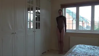 TeenPoppyUK body stocking photo shoot ManyVids (1)