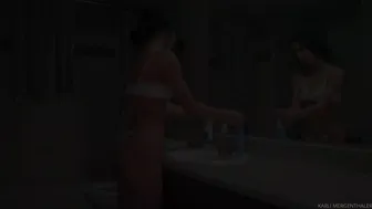 Karli Mergenthaler onlyfans Fuck and facial in bathroom