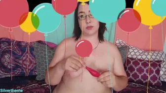 Silverthorne Big Needle Balloon Popping ManyVids