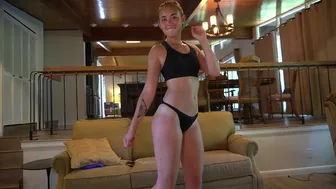 BrandiBraids Dripping Sweat Face Close Up Orgasm ManyVids