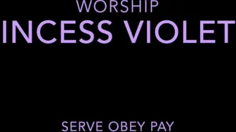 Princess Violette 30 Days Of Denial Day 7 All For Violette