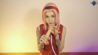 Messy deepthroat from Sakura