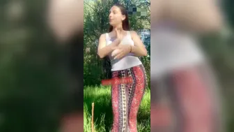 Luna Raise outdoor giant dildo masturbation snapchat premium 20190523 NSFW247.to
