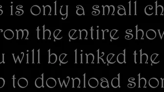 044 First EVER Webcam Show Messy Creampies