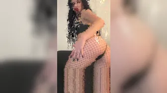 Mistress Karina onlyfans (2019 10 08) Fishnets latex boots A