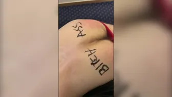 Mistress Karina onlyfans (2018 03 16) Spanking bitch ass