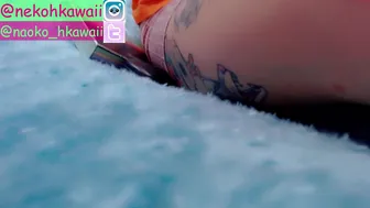 naoko_mori Openwork blond tigress