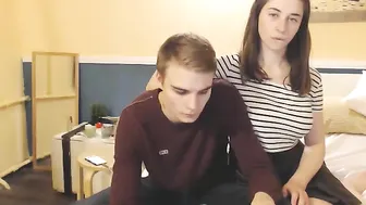 jaceandclary  Widely parted her holes