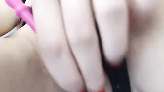 cristinabella  Finger Fucks Her Latin Pussy