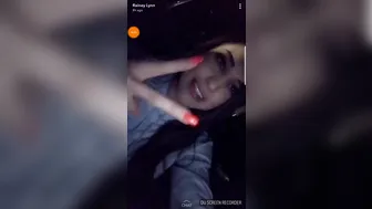 Rainey James onlyfans Fingering in the Car