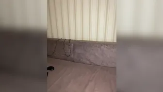 xNovax играет с своим надутым клитором