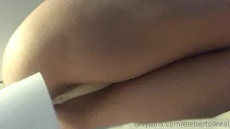 Eleonora Bertoli, elebertoli onlyfans Crazy girl caresses shaved pussy