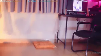 goddessmeimei onlyfans Busty chick gently pulls pussy