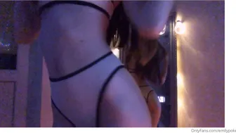 Alina, Emily Poker Cute youngster caresses nipples