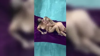 Gelya, Angelina Kuznetsova,  Red-haired slut strips and pussy pulls