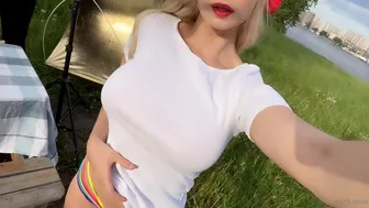 Ekaterina Enokaeva,  Sultry woman fiercely jerks her pussy