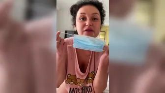 Alisa Mustang Adorable baby communicates in private