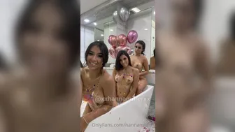 Hanna Miller onlyfans Spectacular blonde fingering dude's penis