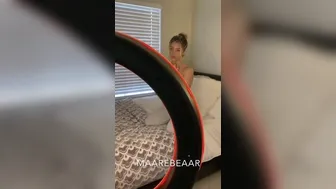 Mariana (maarebeaar) onlyfans beautiful bitch caresses pussy