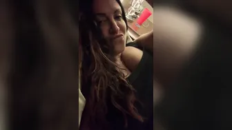 Michele Texera-Lopez getting herself off