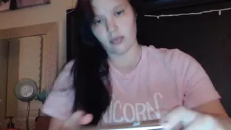 Delicious6812 chaturbate  deep fingering with scrawny babe