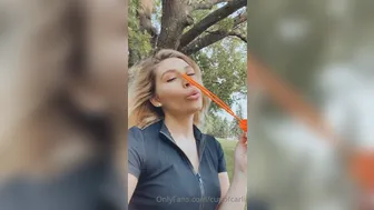 Cup of Carli aka cupofcarli  onlyfans  tease with chaturbate s