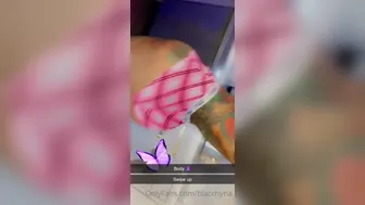 Blac Chyna aka msblacchyna  onlyfans Beautiful bitch is banging with sex machine