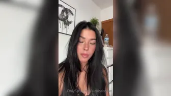 Alexis Braun  onlyfans  Busty teen inserts fingers in the wet pink hole