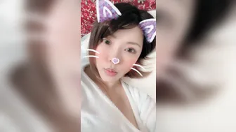 anri okita  onlyfans Graceful bitch fucks both holes