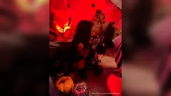 abella danger  onlyfans undresses in front of the camera