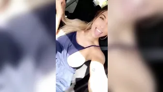 Raineyjames onlyfans_2018-08-27 Rainey James Topless Car Tease