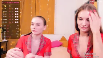 Two young lesbian friends