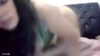 Strella Kat aka strellakat onlyfans Crazy woman masturbating cunt with hand