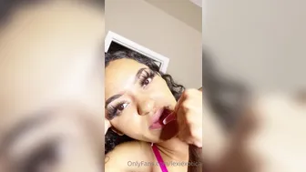 Lexi Exotica EXOTICA THROAT aka lexiexotica onlyfans Cute krala jumps on a dildo