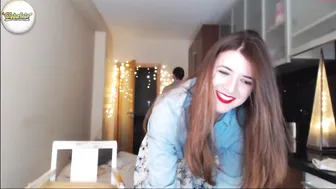 katifa  Pushed back her panties and showed her ass